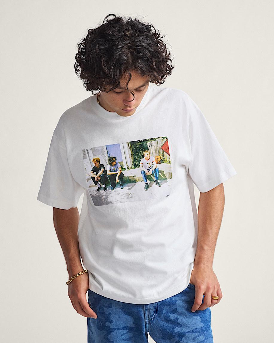 Taka Hayashi For Vault By Vans Skate Curb T-Shirt By Atiba Jefferson Atiba White