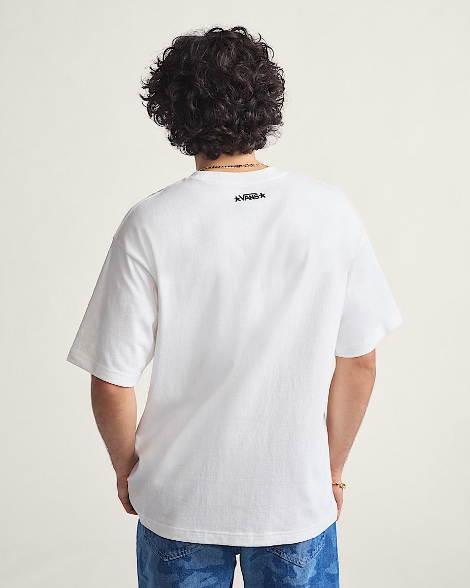 Taka Hayashi For Vault By Vans Skate Curb T-Shirt By Atiba Jefferson Atiba White