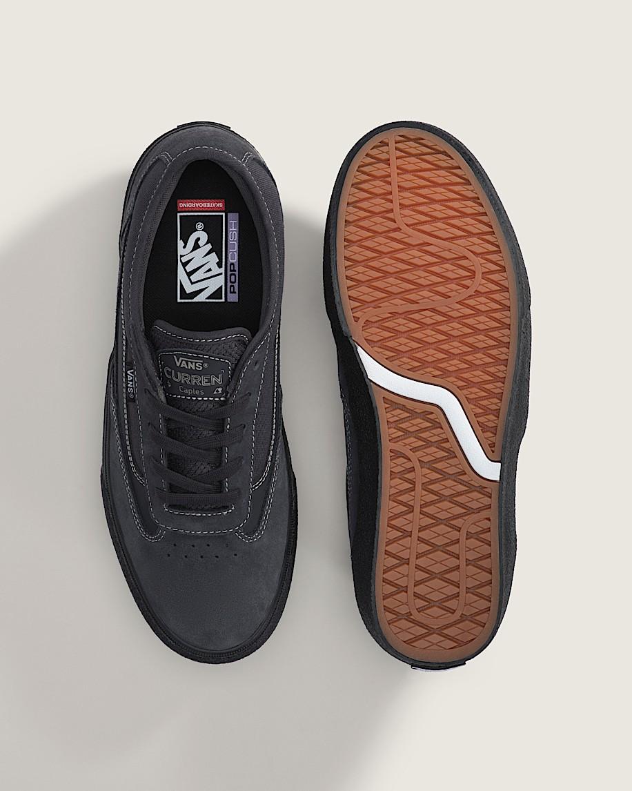 Taka Hayashi For Vault By Vans Skate Curren Caples Shoe Charcoal Grey Black