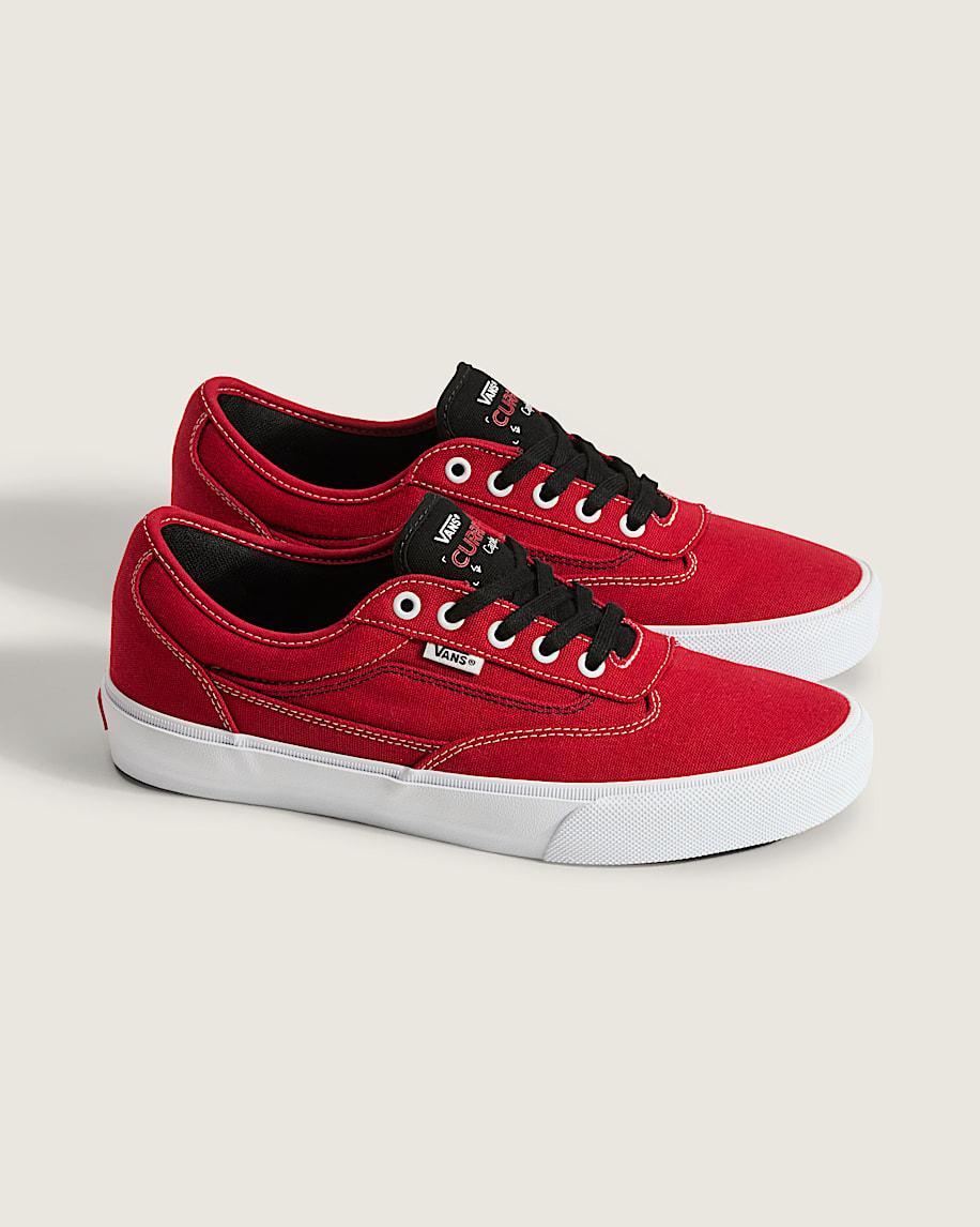 Taka Hayashi For Vault By Vans Skate Curren Caples Shoe Red White