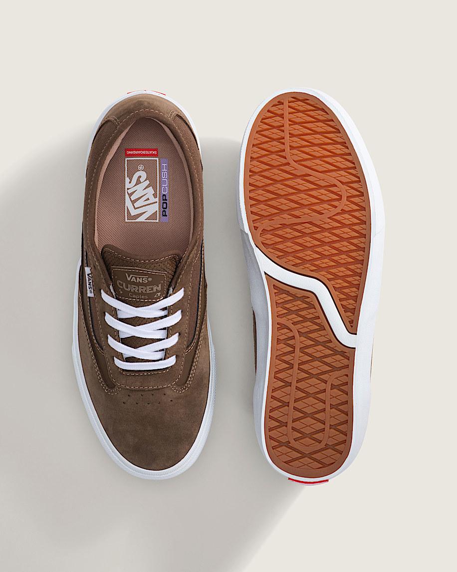 Taka Hayashi For Vault By Vans Skate Curren Caples Shoe Vintage Cocoa Brown