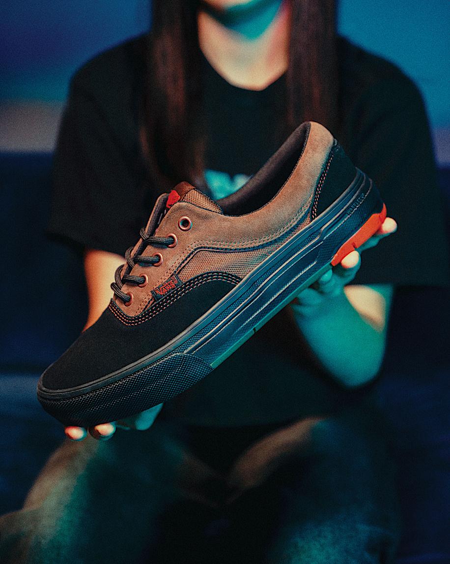 Taka Hayashi For Vault By Vans Skate Era Wafflecup Shoe Black Brown