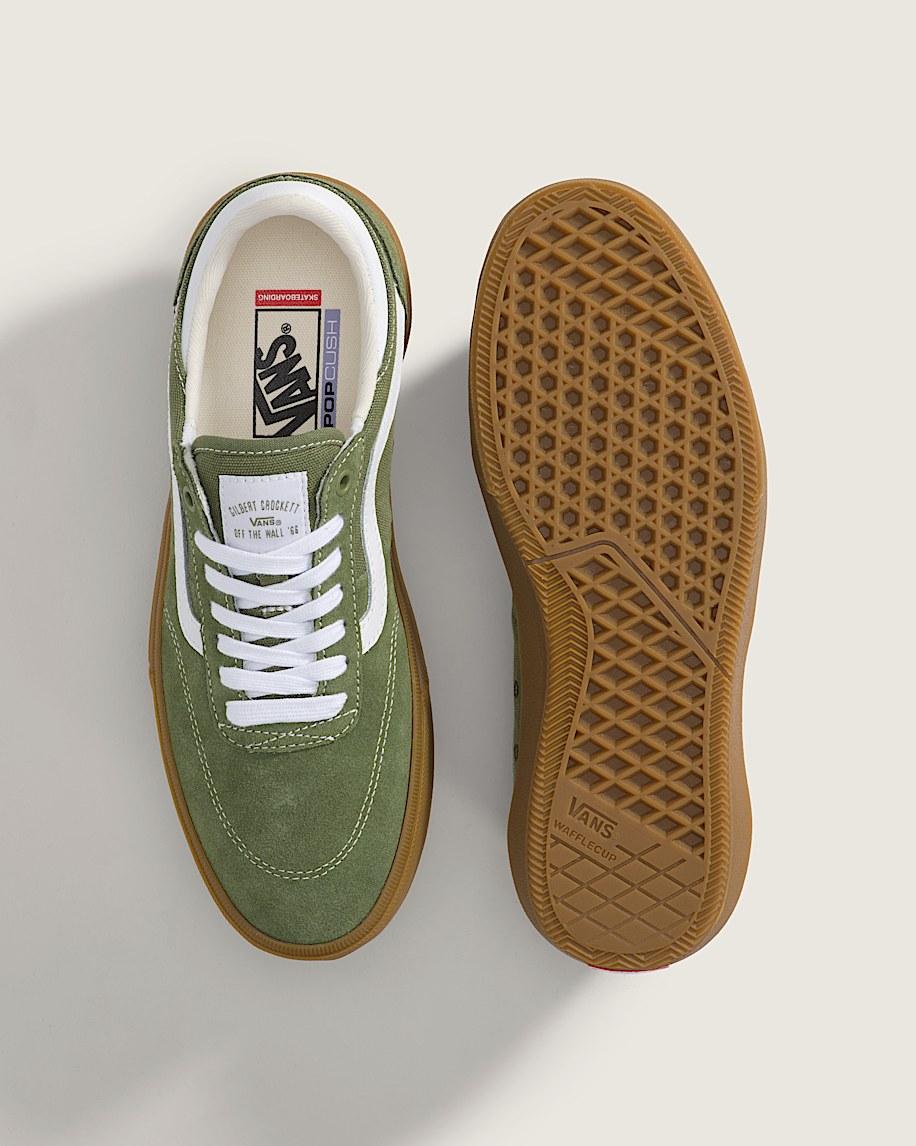Taka Hayashi For Vault By Vans Skate Gilbert Crockett Shoe Loden Green