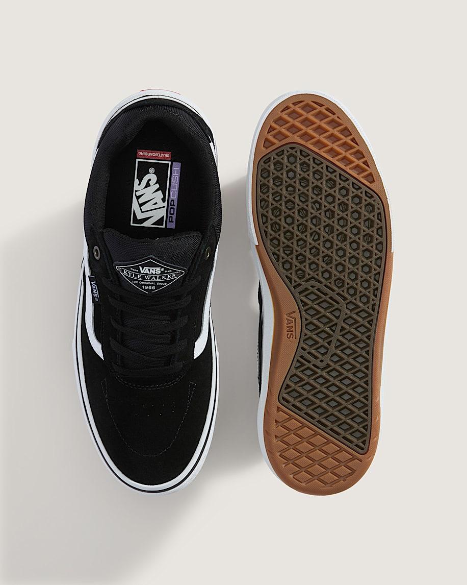 Taka Hayashi For Vault By Vans Skate Kyle Walker Wafflecup Shoe Black White
