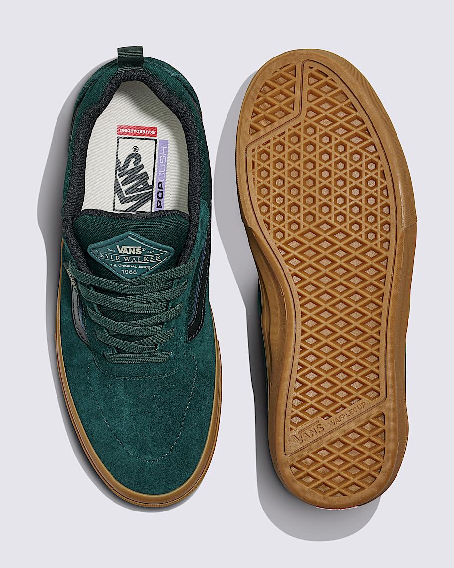 Taka Hayashi For Vault By Vans Skate Kyle Walker Wafflecup Shoe Green Gum