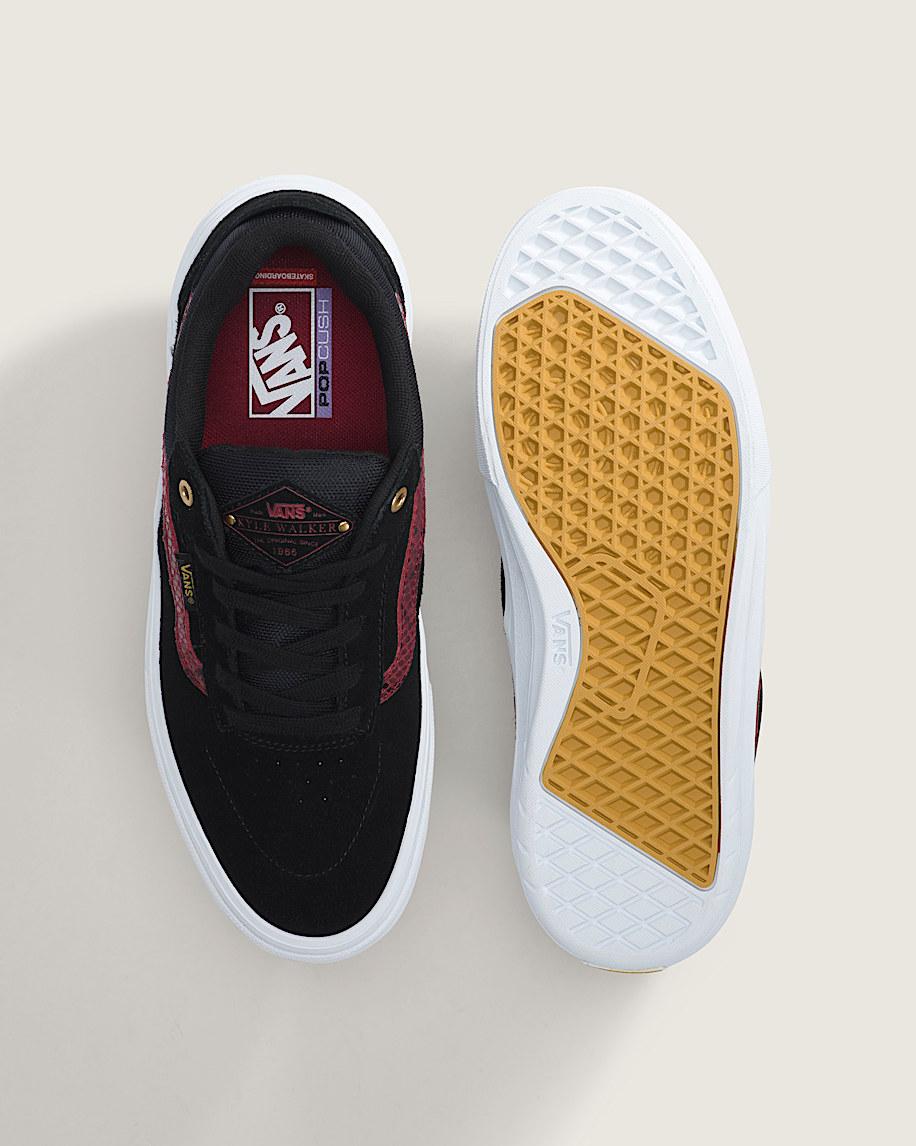 Taka Hayashi For Vault By Vans Skate Kyle Walker Wafflecup Shoe Pyton Black