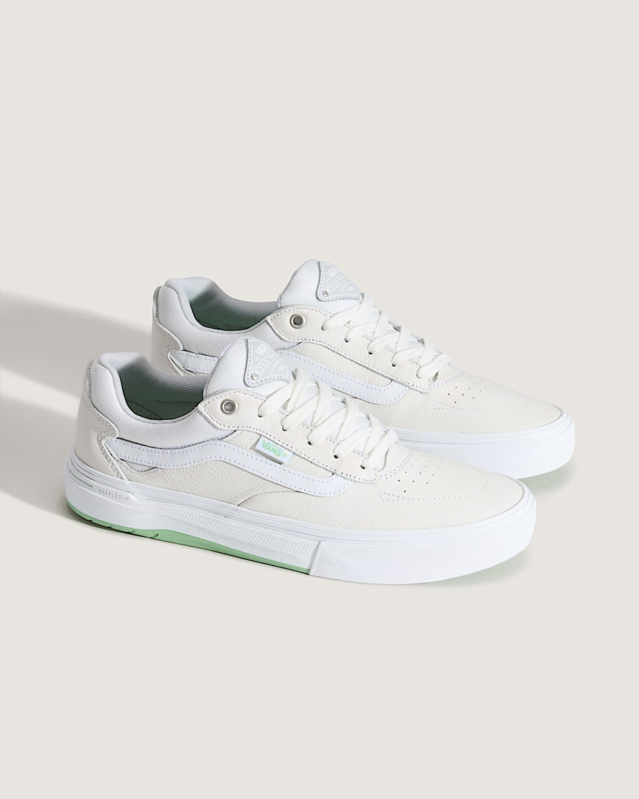 Taka Hayashi For Vault By Vans Skate Kyle Walker Wafflecup Shoe White Mint Green