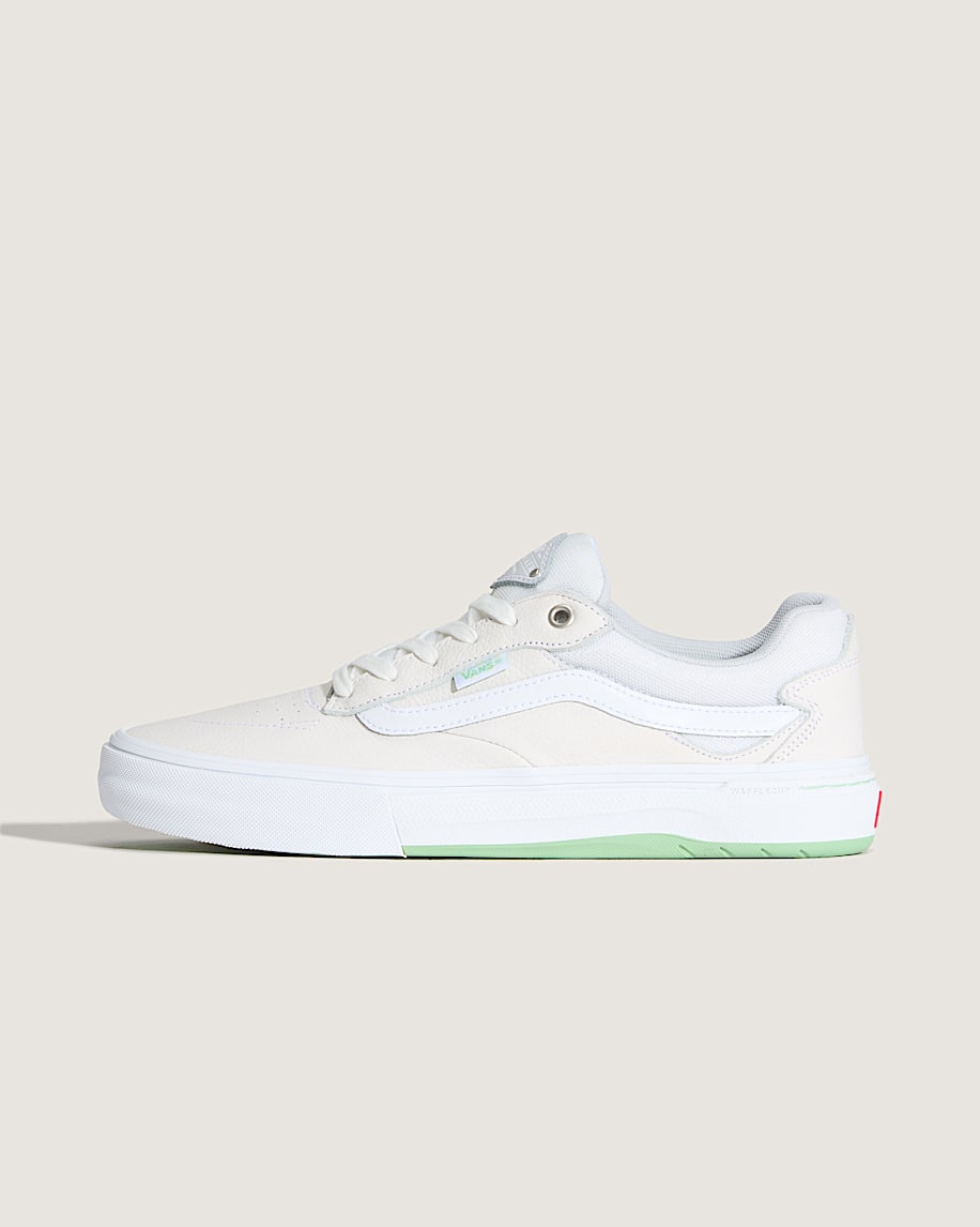 taka hayashi for vault by vans Skate Kyle Walker Wafflecup Shoe White Mint Green