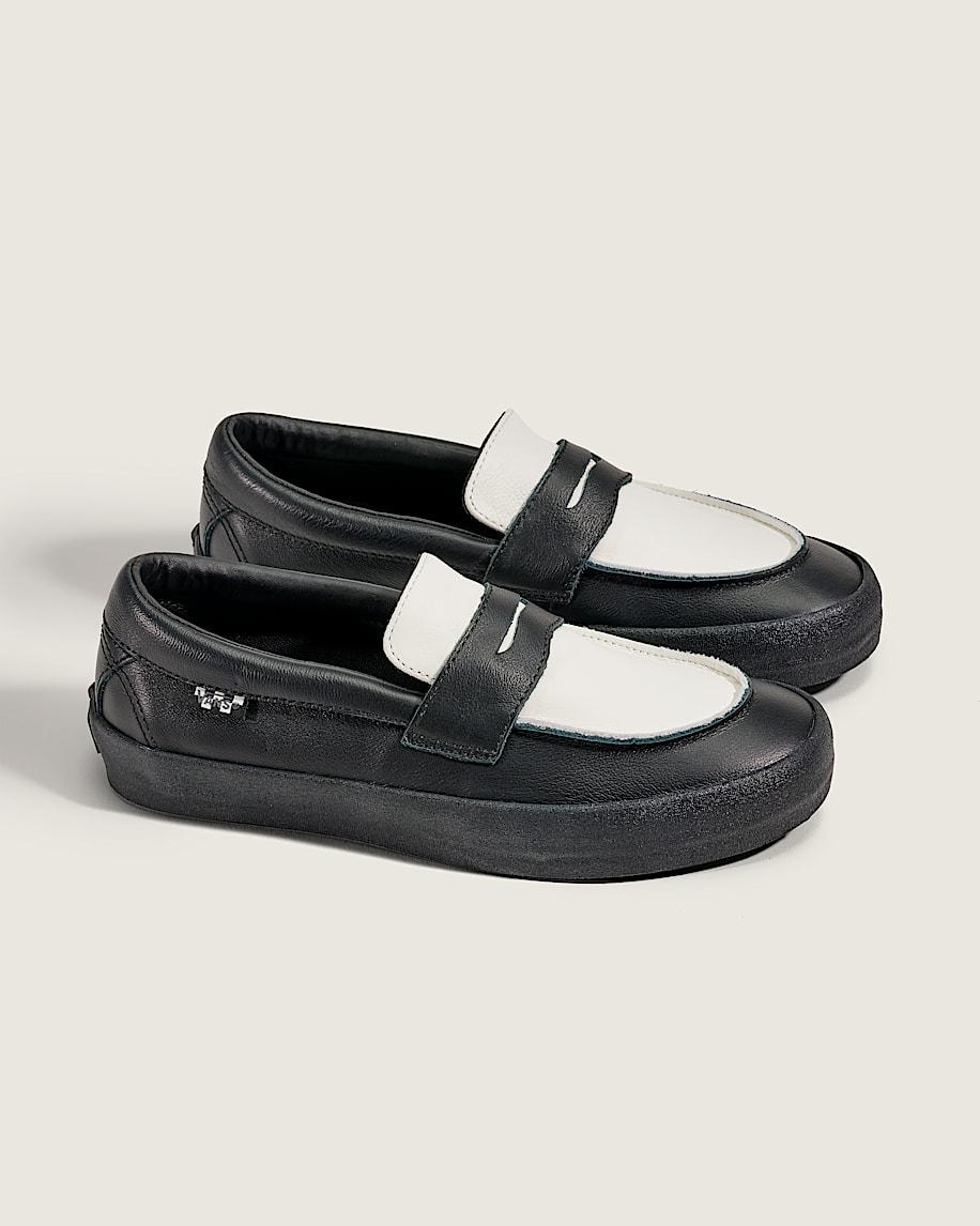 Taka Hayashi For Vault By Vans Skate Loafer Shoe Black White