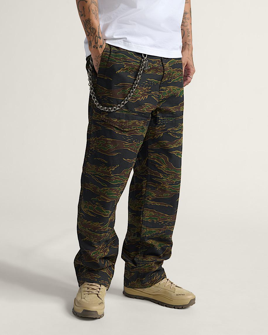 Taka Hayashi For Vault By Vans Skate Loose Cargo Pants By Atiba Jefferson Atiba Camo Black