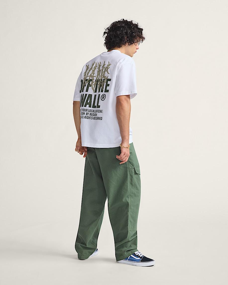 Taka Hayashi For Vault By Vans Skate Loose Cargo Pants By Atiba Jefferson Atiba Pine Forest Green