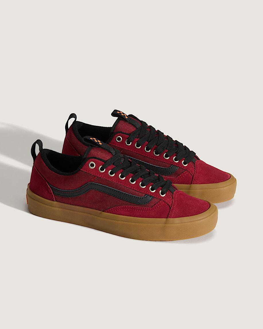 Taka Hayashi For Vault By Vans Skate Old Skool 36+ Gum Shoe Burgundy Red