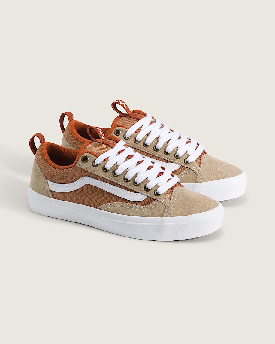 Taka Hayashi For Vault By Vans Skate Old Skool 36+ Shoe Khaki Brown Burnt Orange