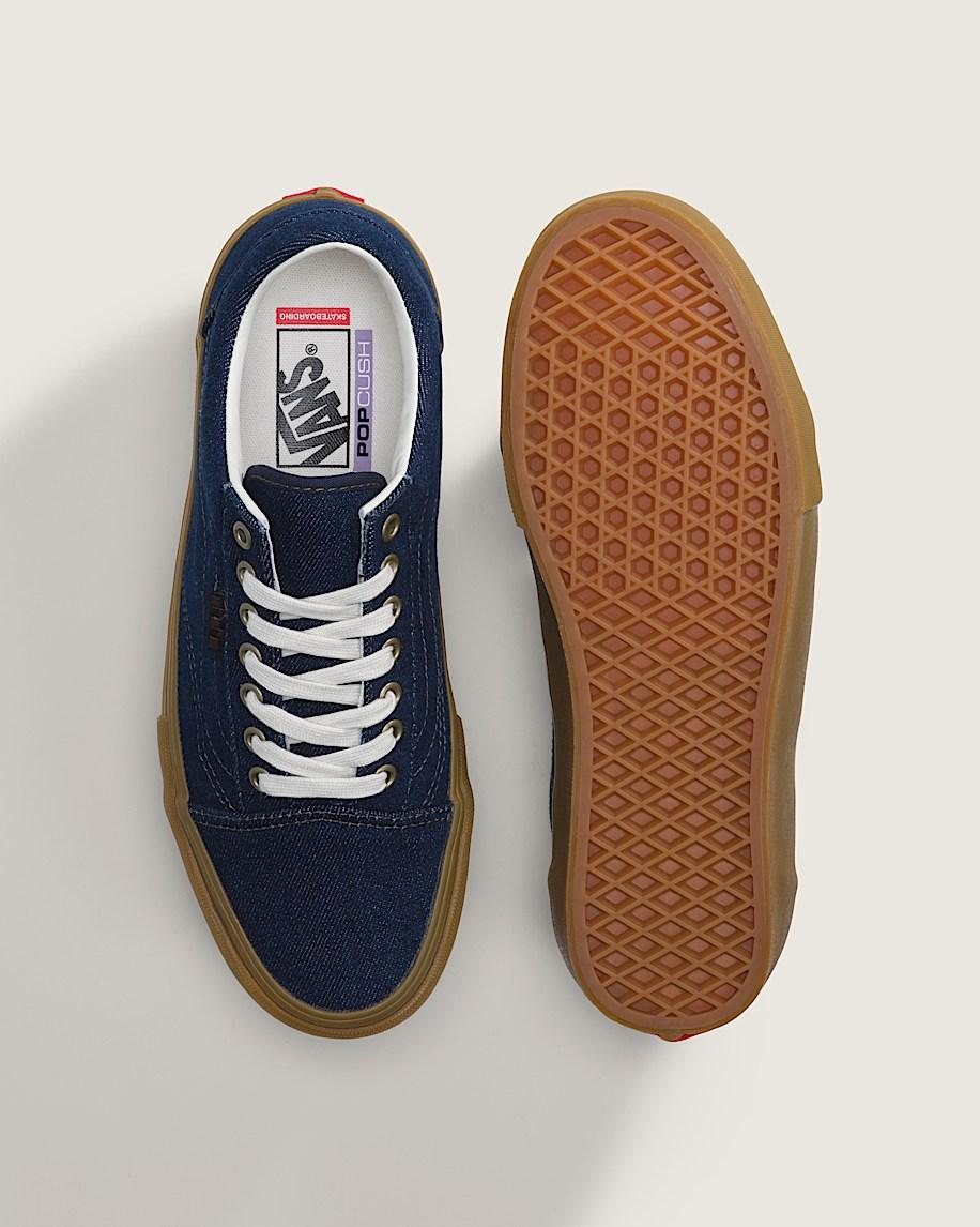 Taka Hayashi For Vault By Vans Skate Old Skool Shoe Denim Blue