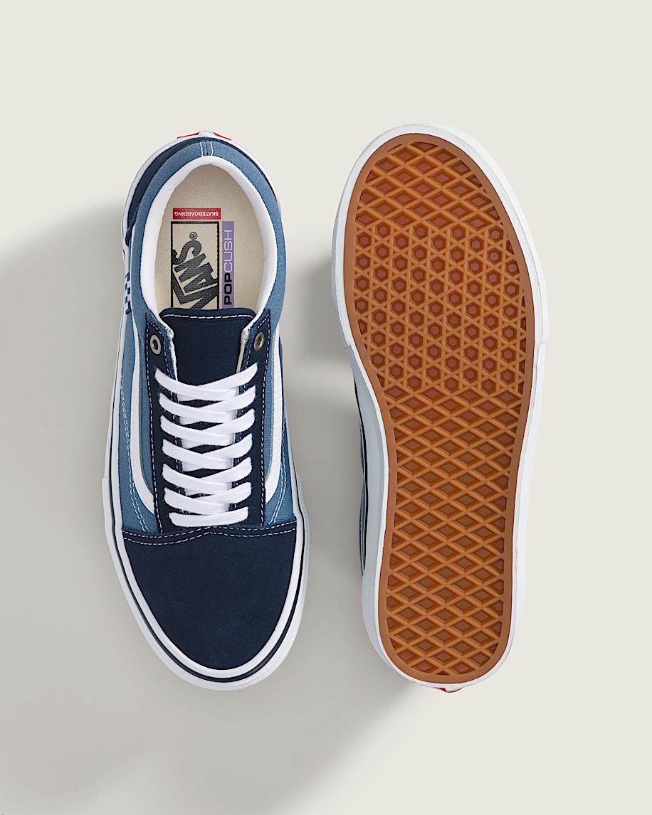 Taka Hayashi For Vault By Vans Skate Old Skool Shoe Navy Blue White