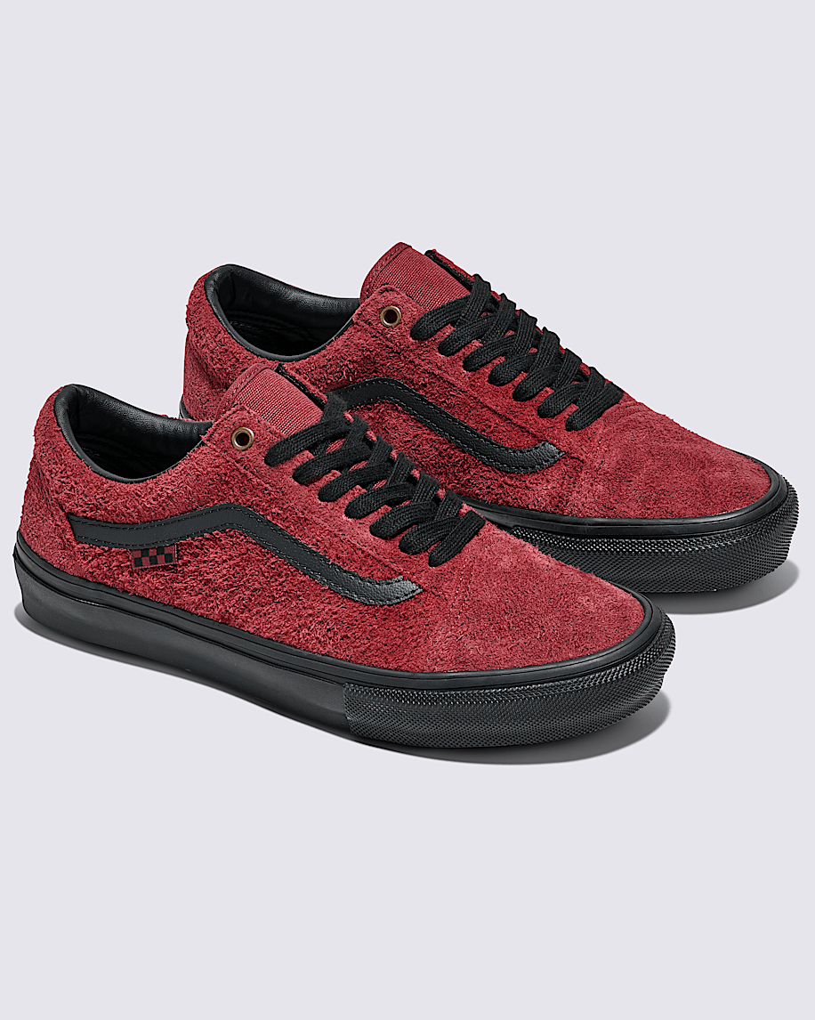 Taka Hayashi For Vault By Vans Skate Old Skool Suede Shoe Burgundy Red