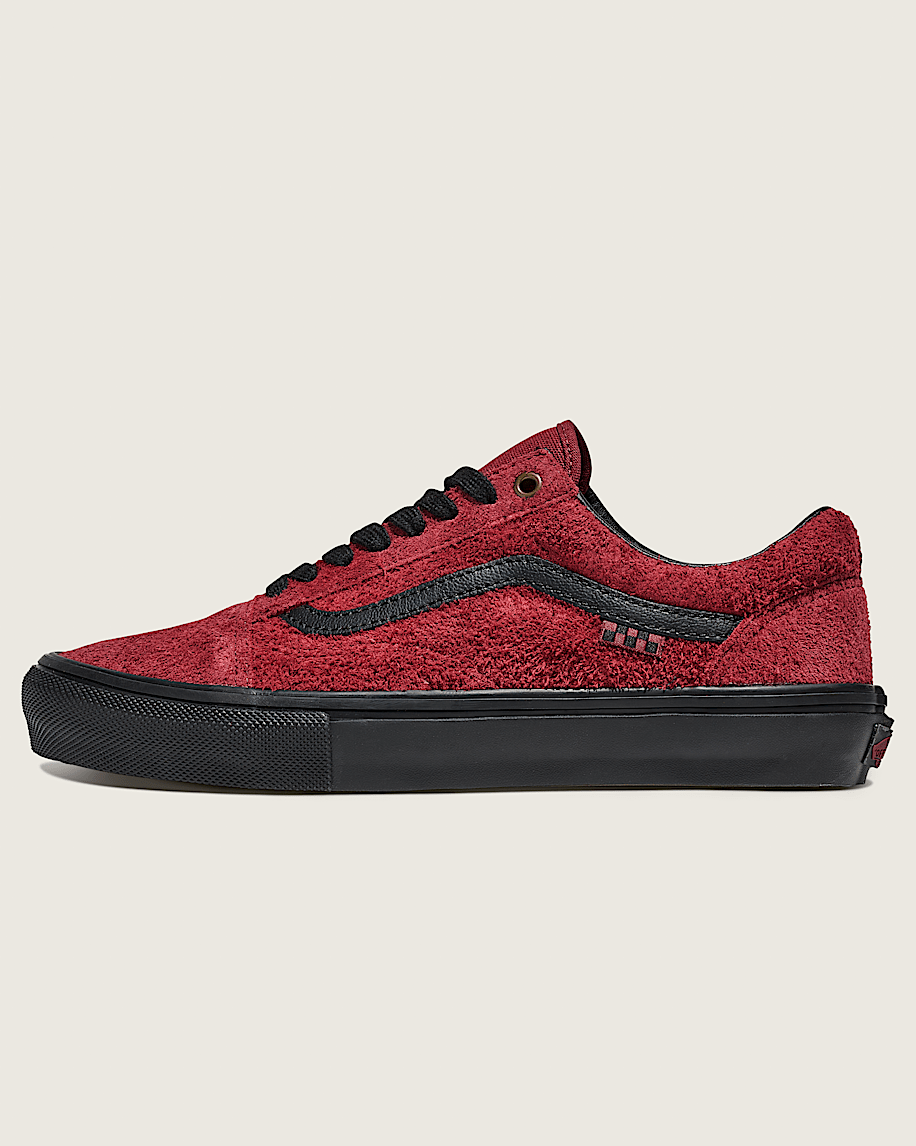 taka hayashi for vault by vans Skate Old Skool Suede Shoe Burgundy Red