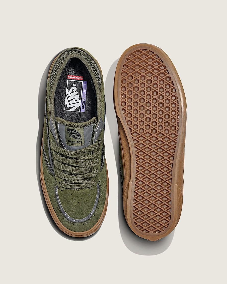 Taka Hayashi For Vault By Vans Skate Rowley Shoe Green Gum