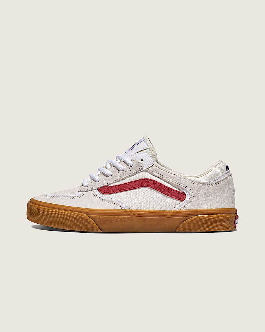 taka hayashi for vault by vans Skate Rowley Shoe White Red Gum