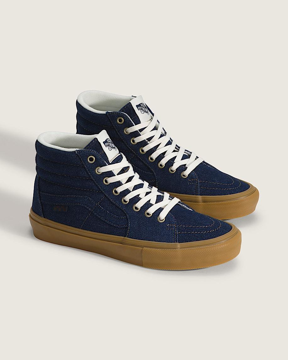 Taka Hayashi For Vault By Vans Skate Sk8-Hi Shoe Denim Blue
