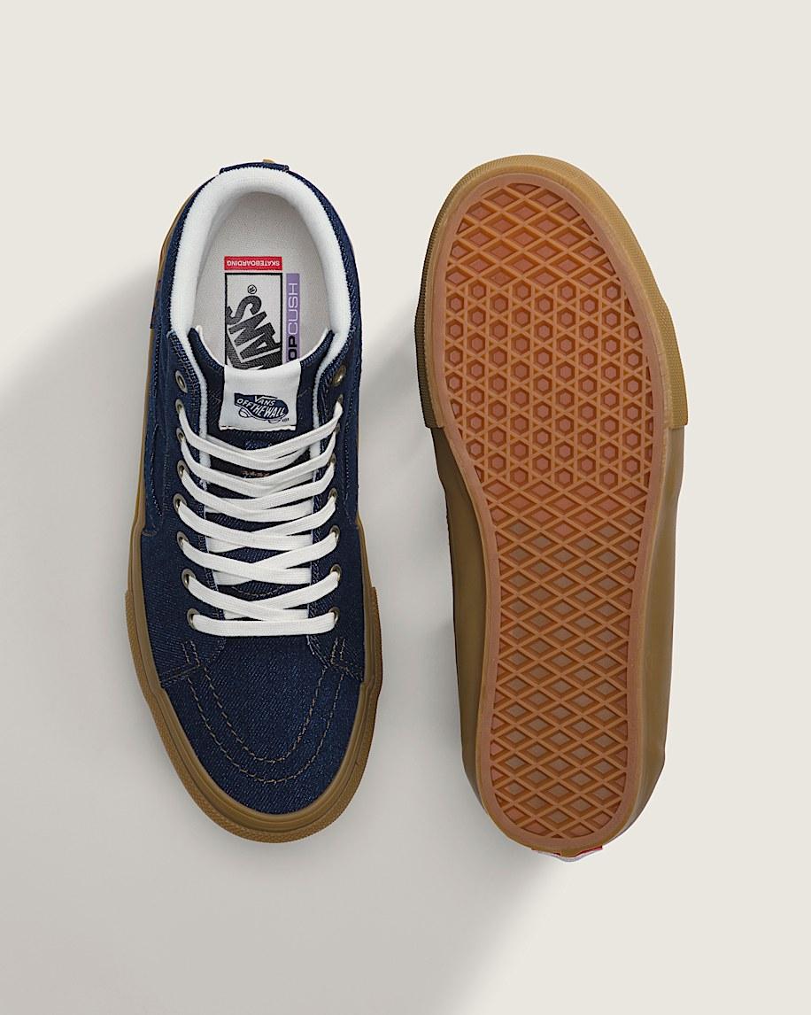 Taka Hayashi For Vault By Vans Skate Sk8-Hi Shoe Denim Blue