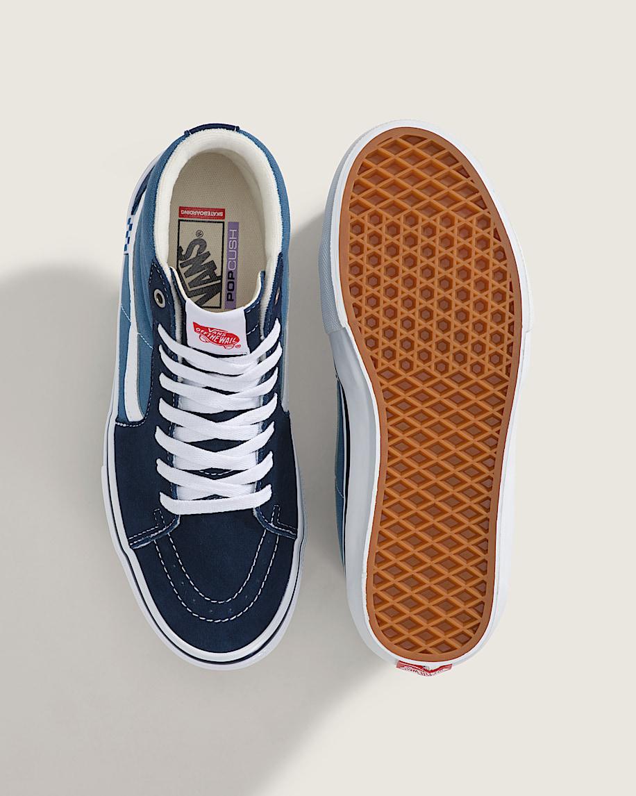 Taka Hayashi For Vault By Vans Skate Sk8-Hi Shoe Navy Blue White