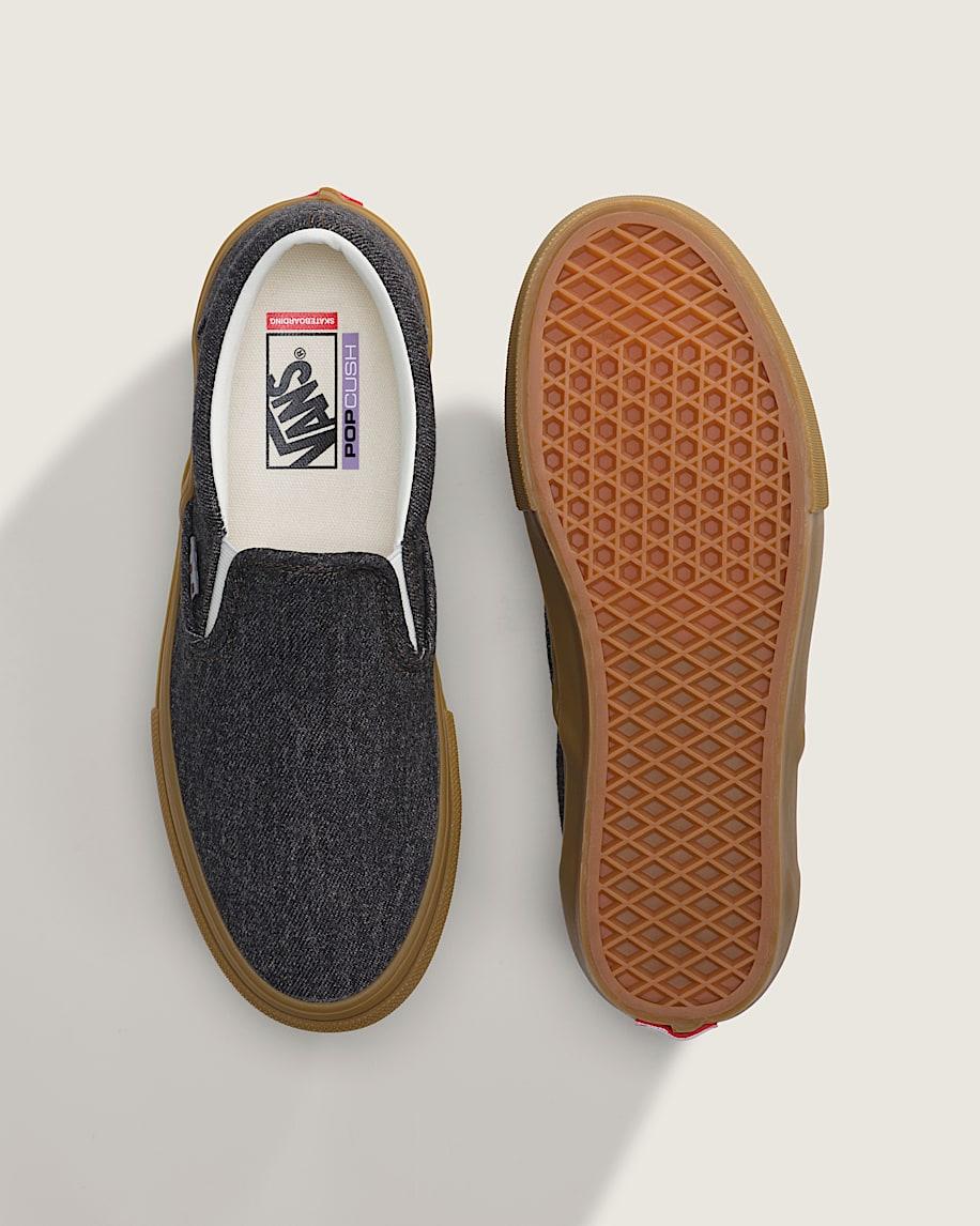Taka Hayashi For Vault By Vans Skate Slip-On Shoe Denim Black