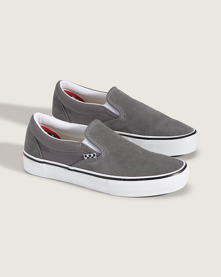 Taka Hayashi For Vault By Vans Skate Slip-On Shoe Silver Grey