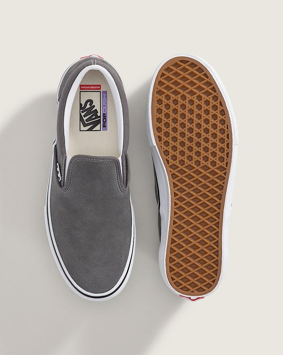Taka Hayashi For Vault By Vans Skate Slip-On Shoe Silver Grey