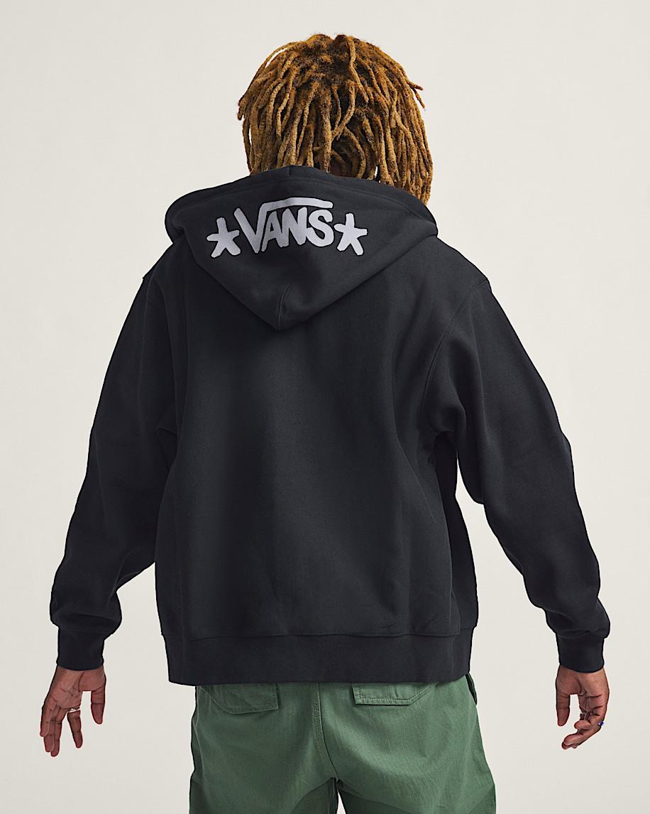 Taka Hayashi For Vault By Vans Skate Zip Hoodie By Atiba Jefferson Atiba Black