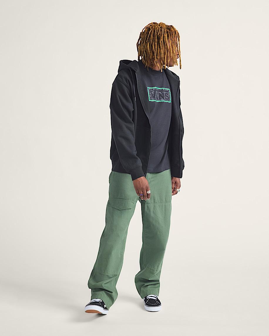 Taka Hayashi For Vault By Vans Skate Zip Hoodie By Atiba Jefferson Atiba Black