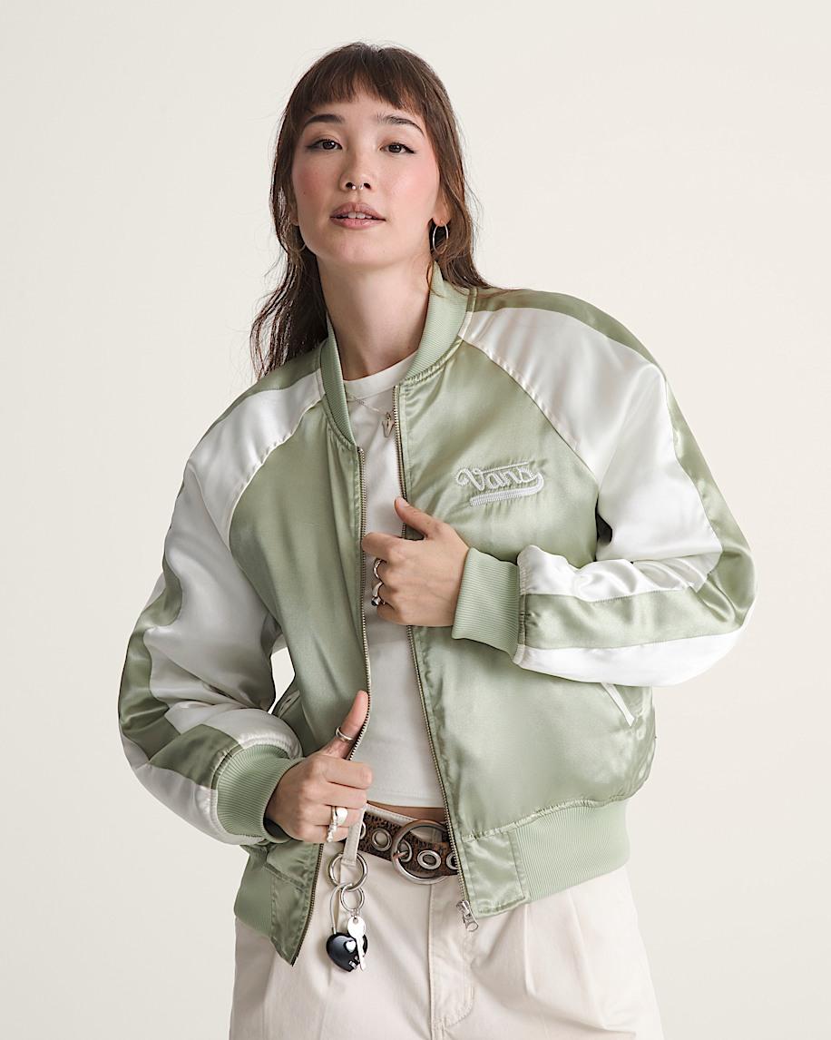 Taka Hayashi For Vault By Vans Souvenir Jacket Soft Sage Green