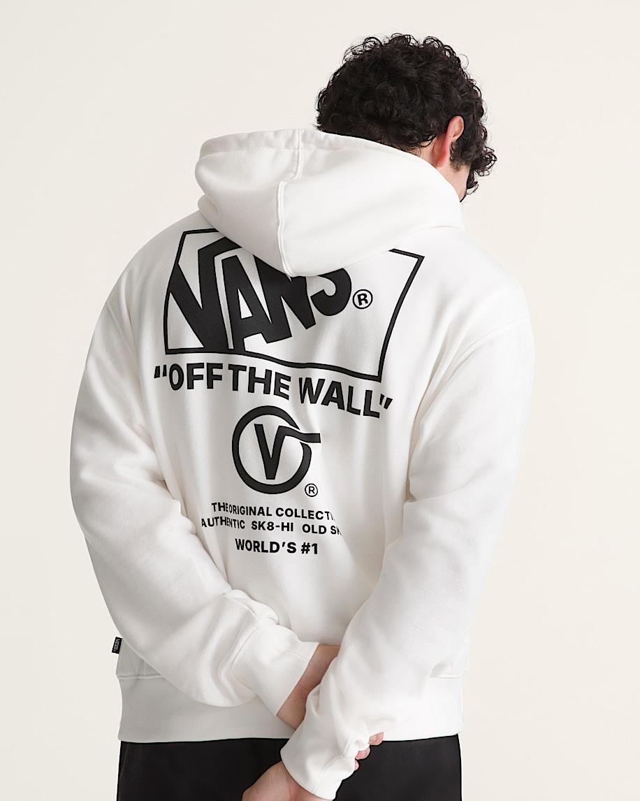 Taka Hayashi For Vault By Vans Stacked Hi Pullover Hoodie Egret White