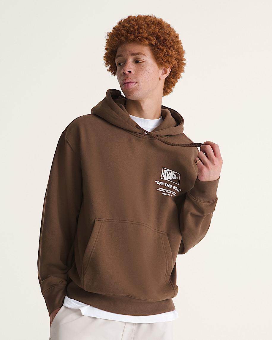 Taka Hayashi For Vault By Vans Stacked Hi Pullover Hoodie Vintage Cocoa Brown