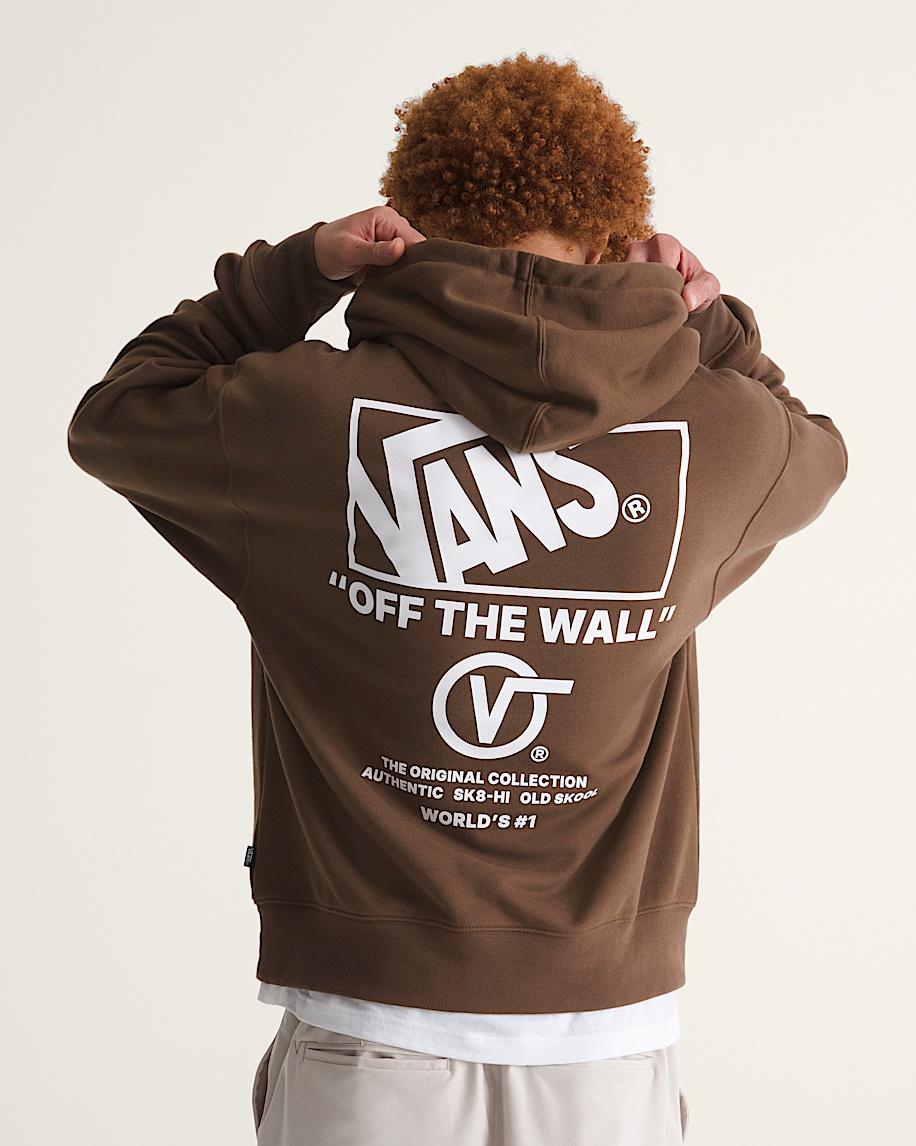 Taka Hayashi For Vault By Vans Stacked Hi Pullover Hoodie Vintage Cocoa Brown