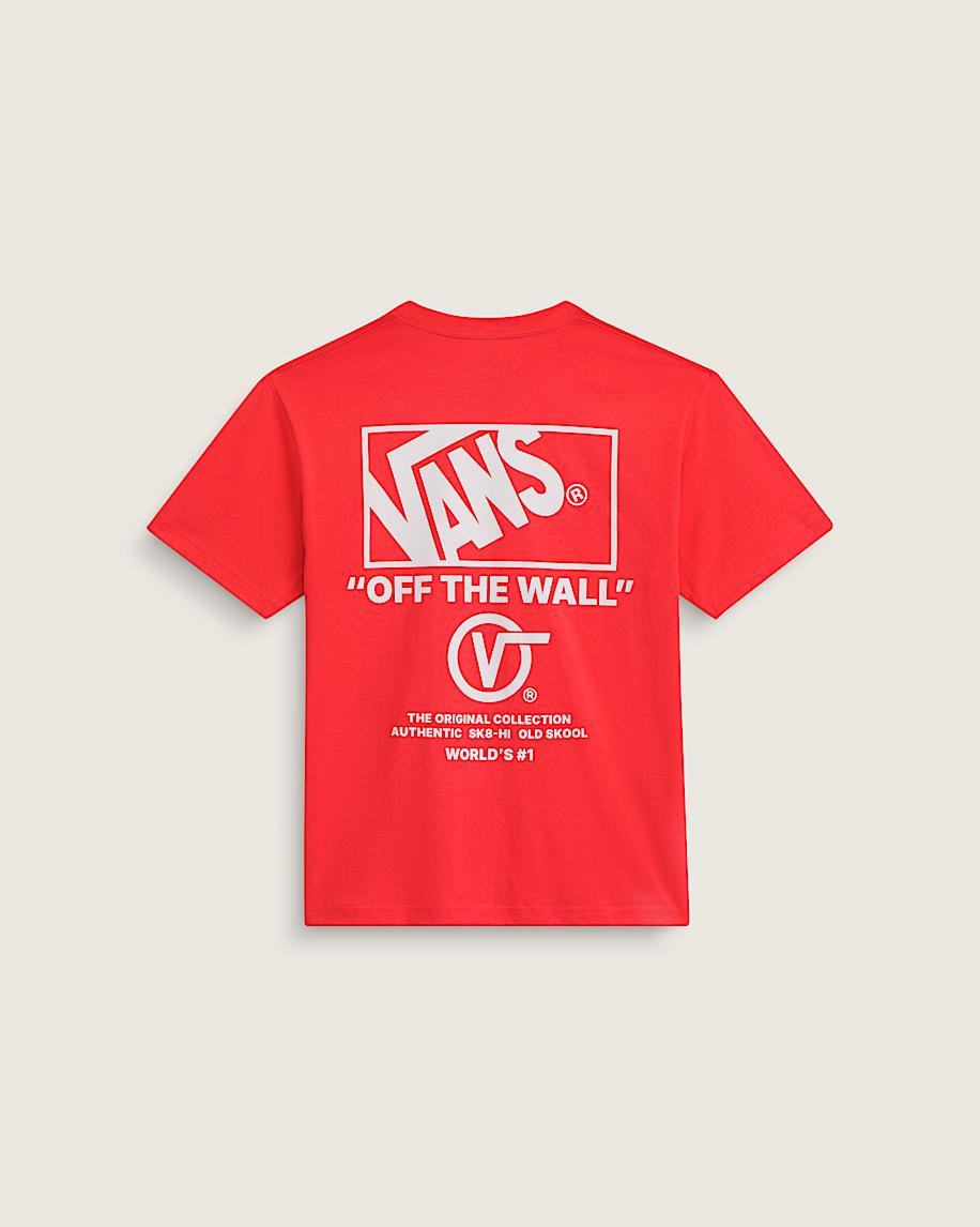taka hayashi for vault by vans Stacked Hi T-Shirt Crimson Haze Red