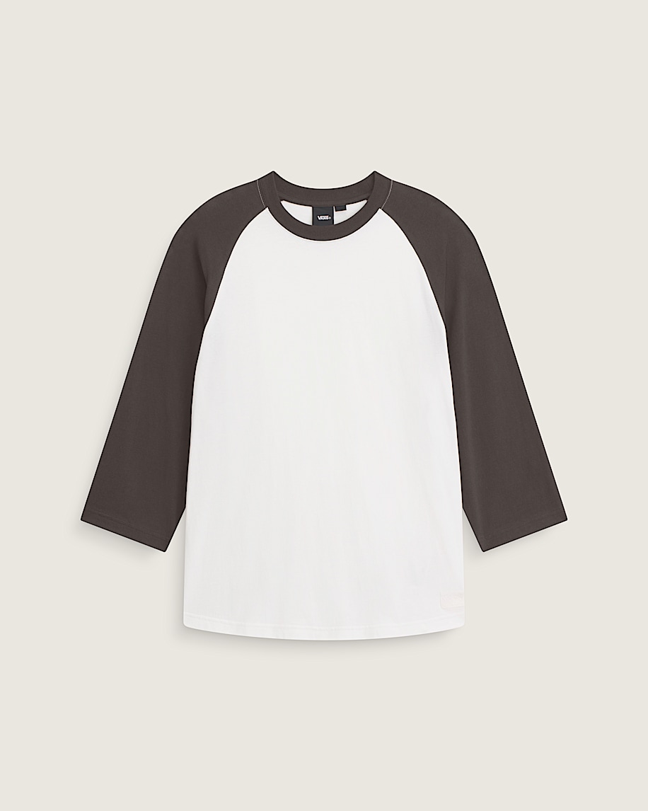 taka hayashi for vault by vans Standard Raglan T-Shirt Faded Black Egret White