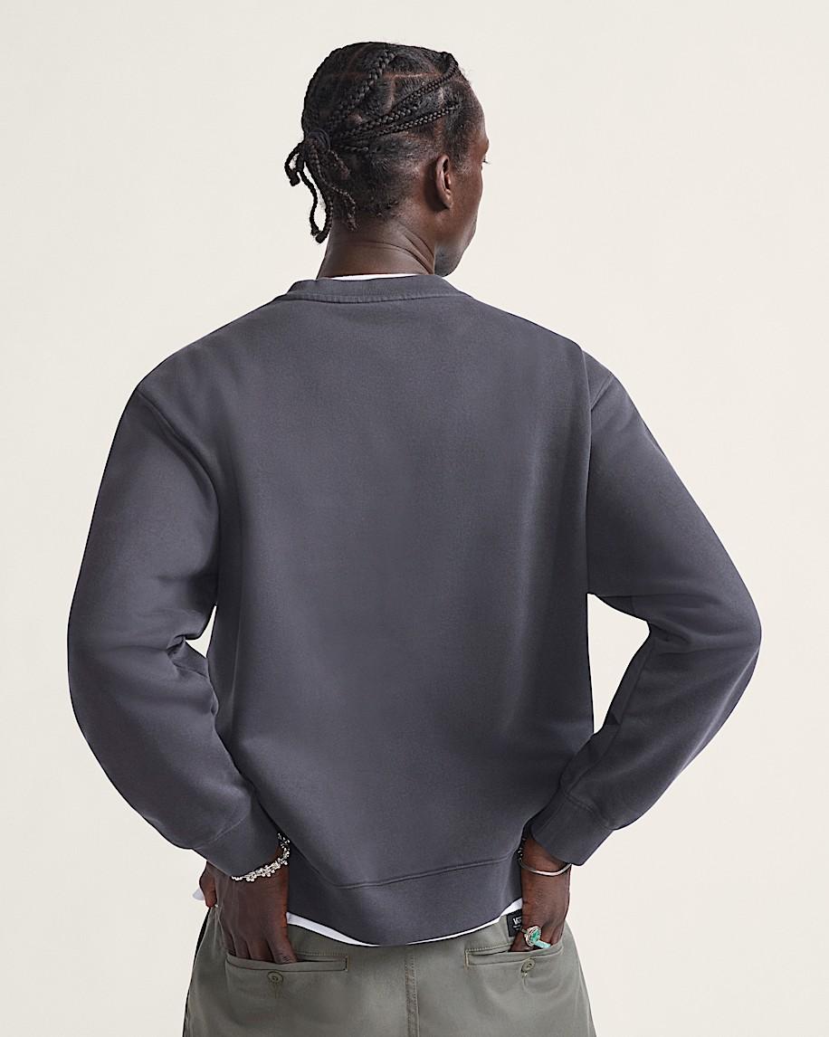 Taka Hayashi For Vault By Vans Star Checker Crew Sweatshirt Black