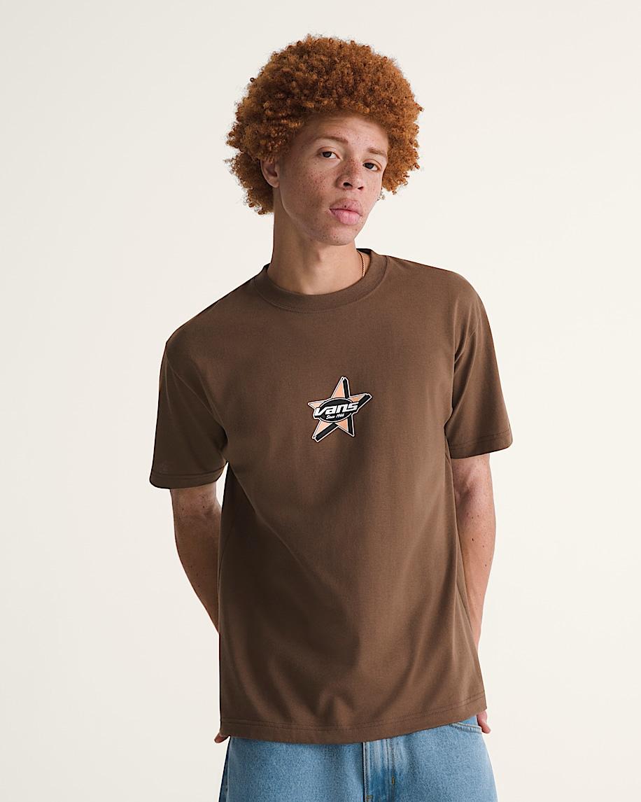 Taka Hayashi For Vault By Vans Starmarked T-Shirt Vintage Cocoa Brown
