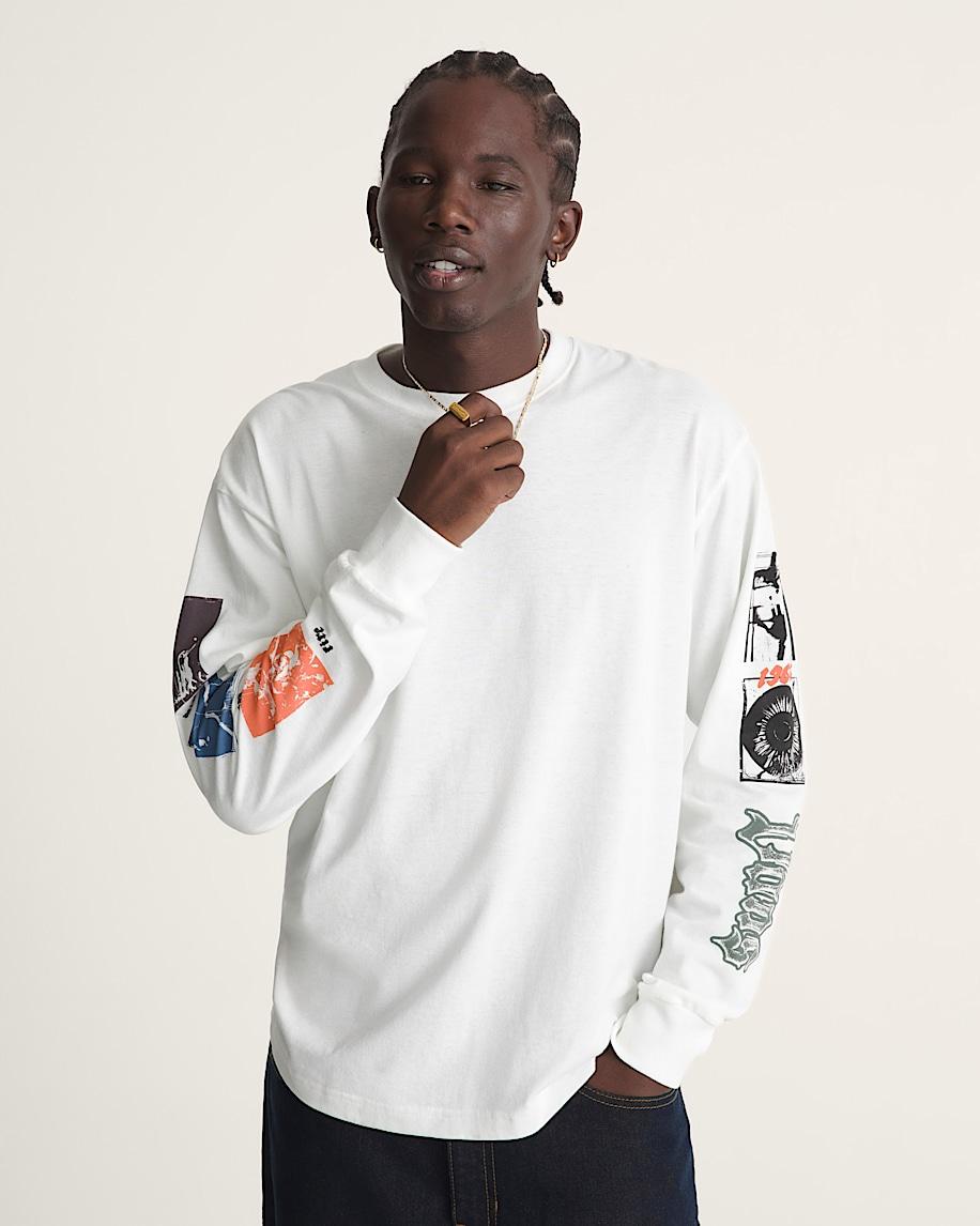 Taka Hayashi For Vault By Vans Stormcast Long Sleeve T-Shirt Marshmallow White