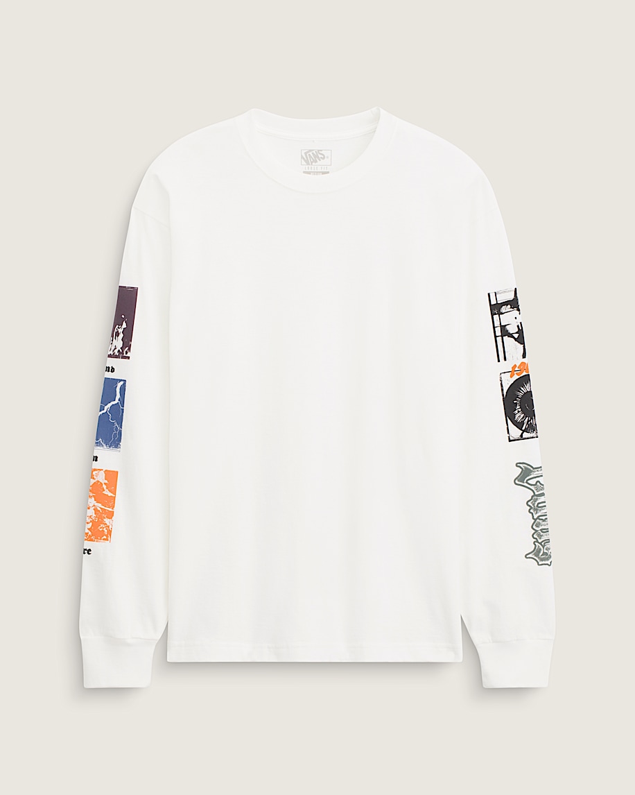 taka hayashi for vault by vans Stormcast Long Sleeve T-Shirt Marshmallow White
