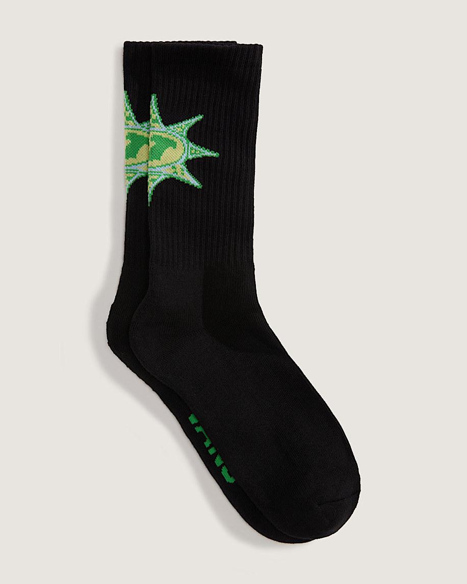 Taka Hayashi For Vault By Vans Stowers Crew Socks Black