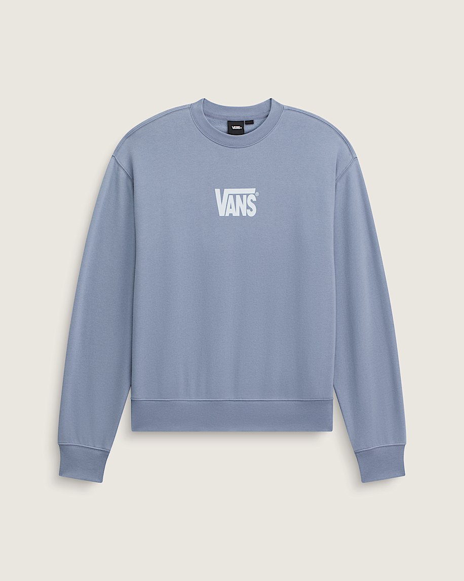 taka hayashi for vault by vans Stretch Logo Crew Sweatshirt Glacial Slate Blue