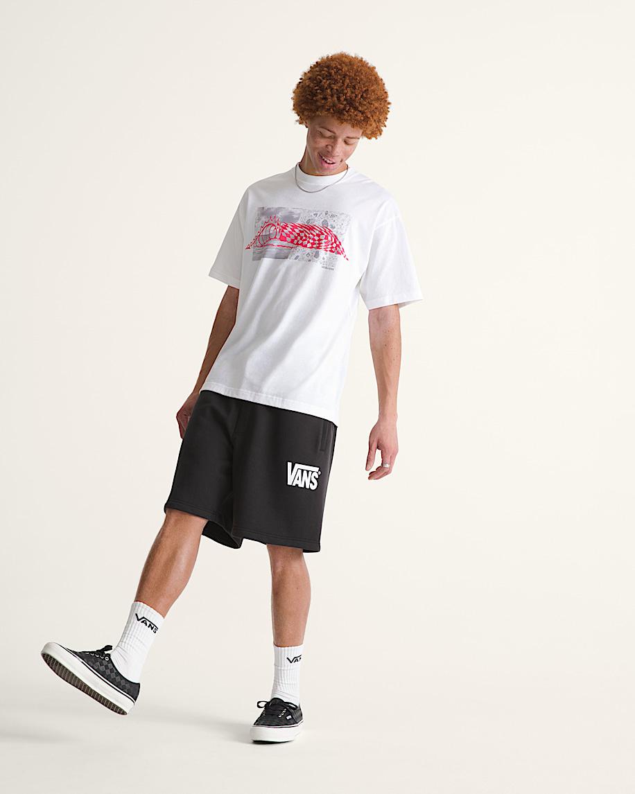 Taka Hayashi For Vault By Vans Stretch Logo Fleece Shorts Black
