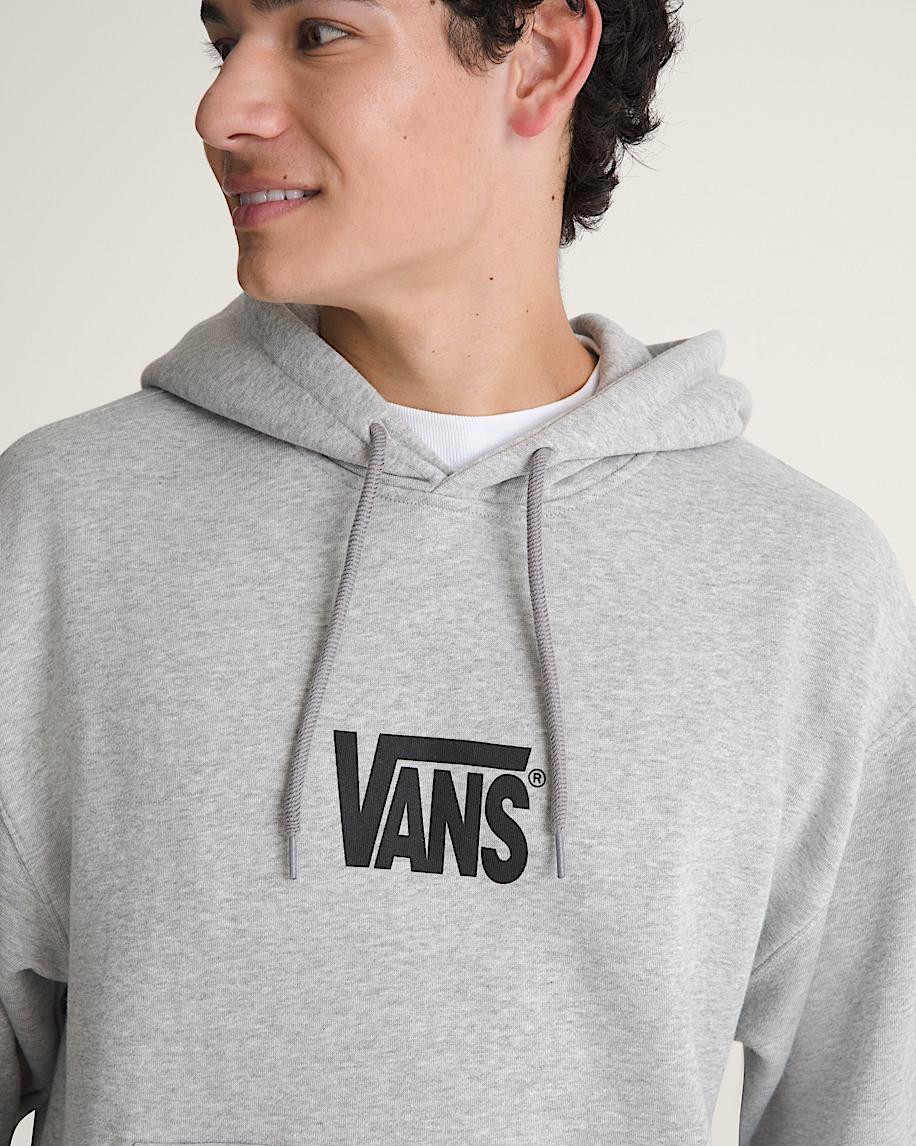 Taka Hayashi For Vault By Vans Stretch Logo Pullover Hoodie Cement Heather Grey