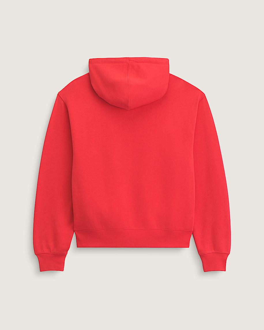 Taka Hayashi For Vault By Vans Stretch Logo Pullover Hoodie Crimson Haze Red