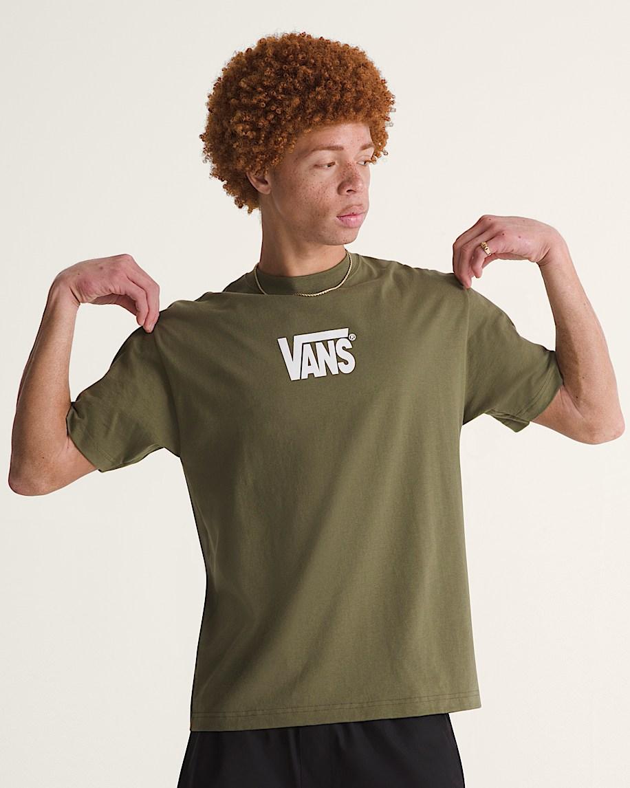 Taka Hayashi For Vault By Vans Stretch Logo T-Shirt Mossy Olive Green