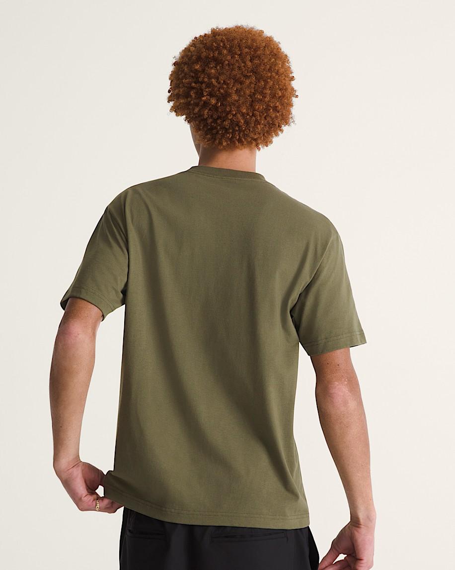 Taka Hayashi For Vault By Vans Stretch Logo T-Shirt Mossy Olive Green