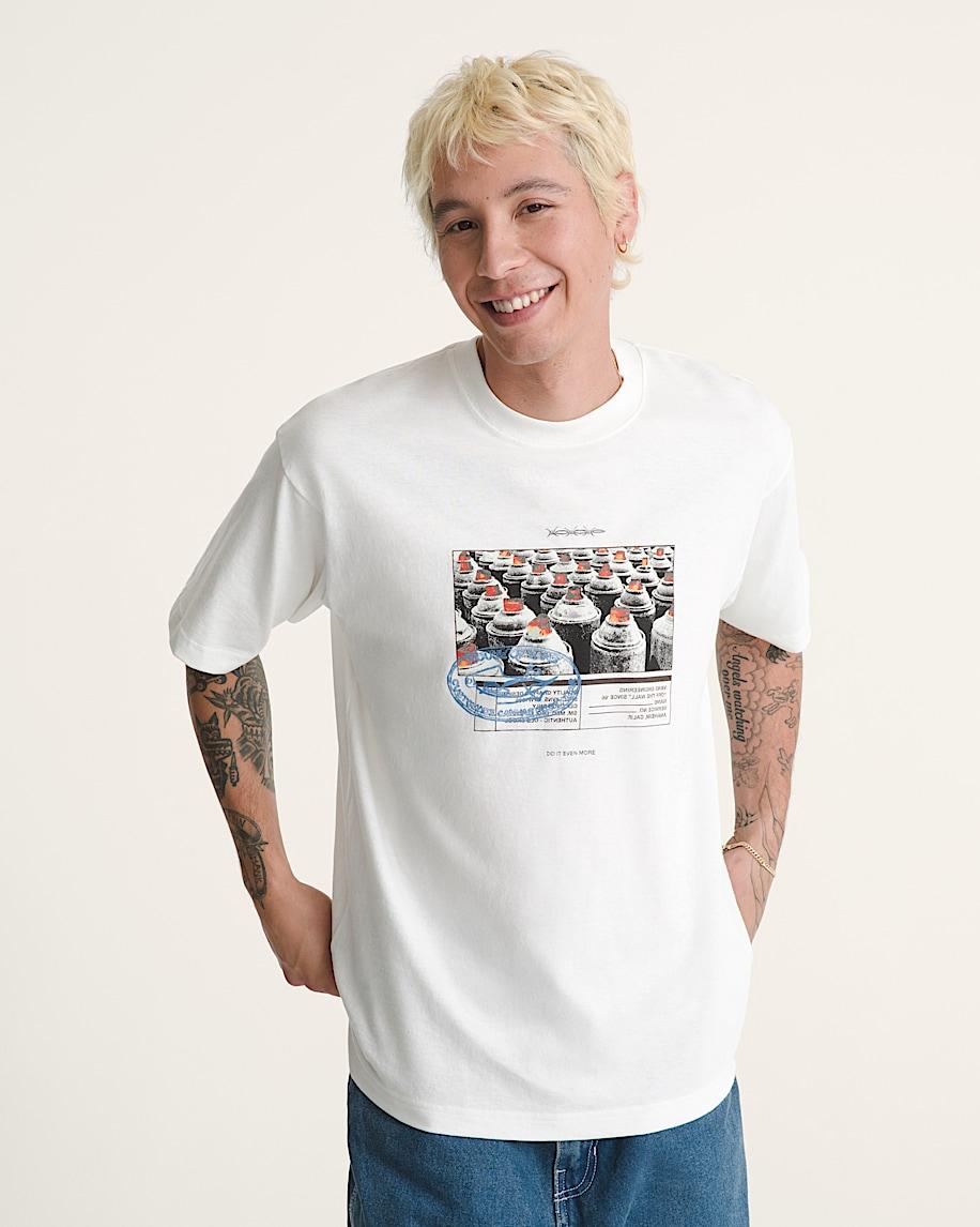 Taka Hayashi For Vault By Vans Style Tips T-Shirt Marshmallow White