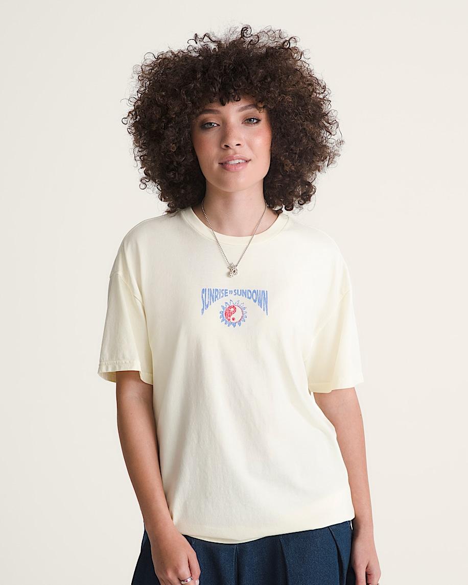 Taka Hayashi For Vault By Vans Sunrise To Sundown T-Shirt Dust Yellow